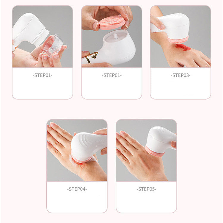 Electric Facial Beauty Pore Cleaner Brush