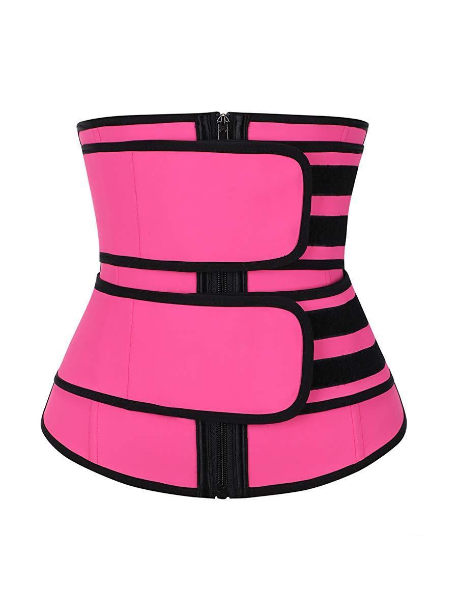 Double Neoprene Bone Corset Waist Trainer Belt