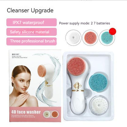 Electric Facial Beauty Pore Cleaner Brush